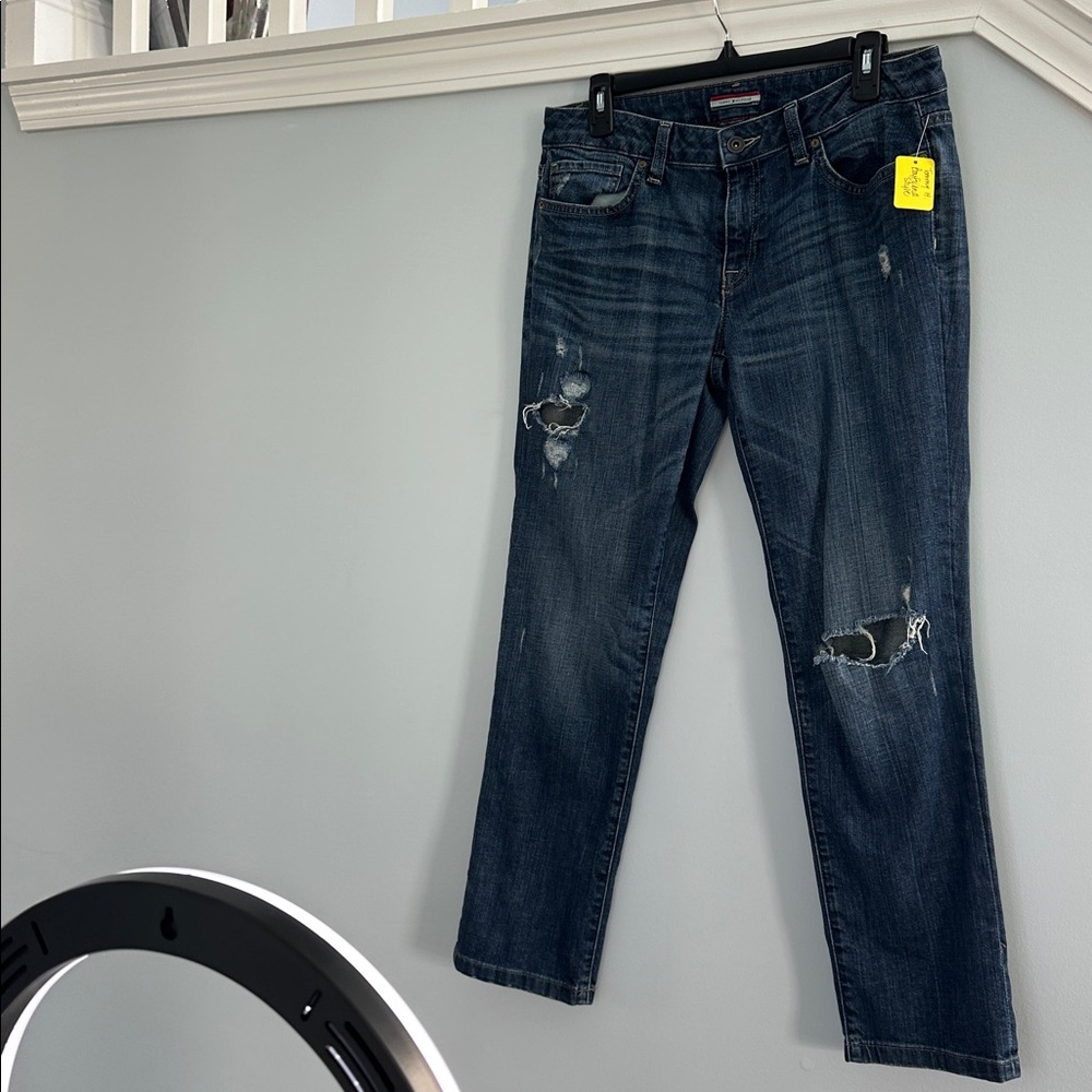 Bundle 5 items @ 15$, pay only 45$ - Tommy Hilfiger Distressed Blue Jeans